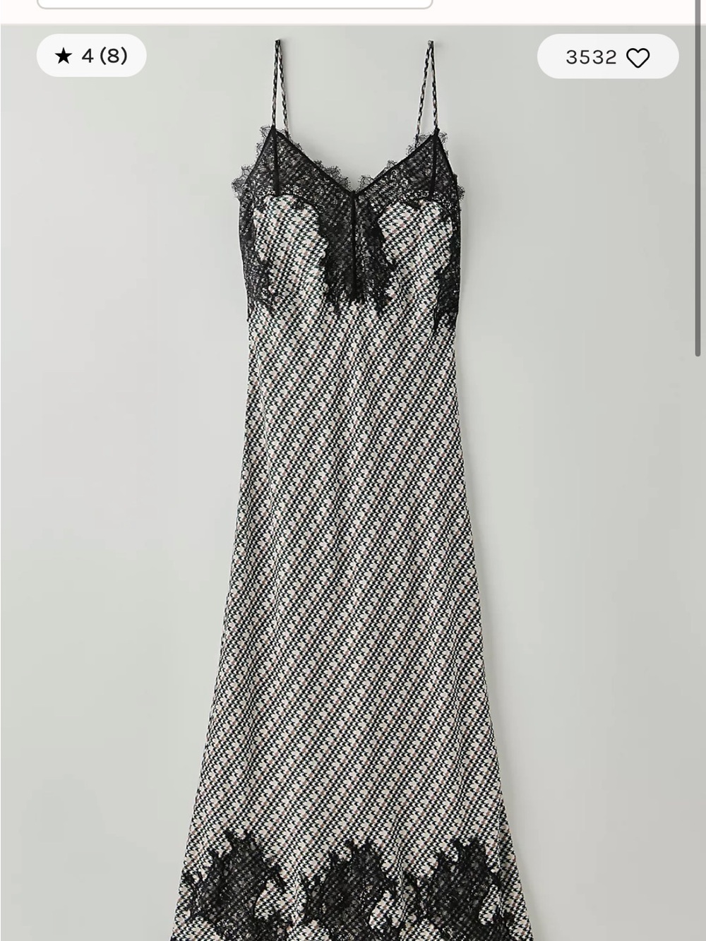 FP Check Me Out Column Slip Dress